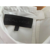 Kendall + Kylie Top en Coton en Blanc