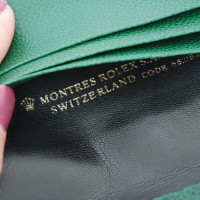 Rolex Sac à main/Portefeuille en Cuir en Vert