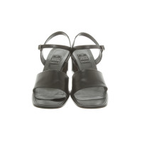 0039 Italy Sandals Leather in Black