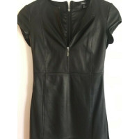 Arma Dress Leather in Black