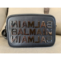 Balmain Handbag Leather in Black