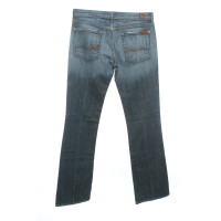 7 For All Mankind Jeans Cotton in Blue