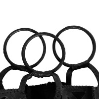 Bruuns Bazaar Tote bag Leather in Black