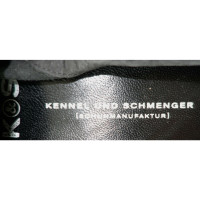 Kennel & Schmenger Slippers/Ballerina's Leer in Zwart