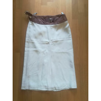 Christian Dior Skirt Viscose in Cream