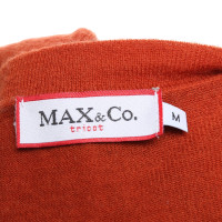 Max & Co Pullover in Rot-Braun