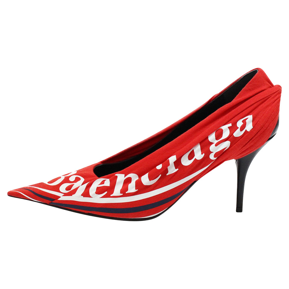 Balenciaga Sandals in Red