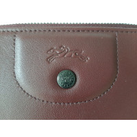 Longchamp Bag/Purse Leather in Bordeaux