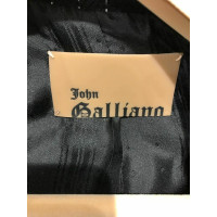 John Galliano Jacket/Coat Silk in Black