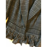 John Galliano Jacket/Coat Silk in Black