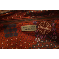 Shanghai Tang  Handtasche aus Leder in Braun