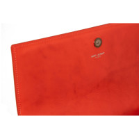 Saint Laurent Cassandra Leather in Orange