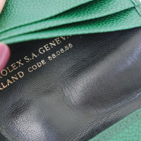 Rolex Borsette/Portafoglio in Pelle in Verde