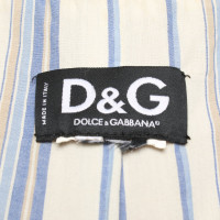 Dolce & Gabbana Jacke/Mantel aus Wildleder in Ocker