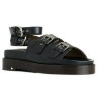 Laurence Dacade Sandals Leather in Black