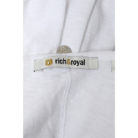 Rich & Royal Oberteil aus Baumwolle in Weiß