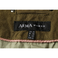 Arma Jacke/Mantel aus Wildleder in Khaki