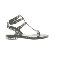 Ash Sandals Leather in Black