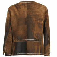 Sylvie Schimmel Jacket/Coat Leather in Brown