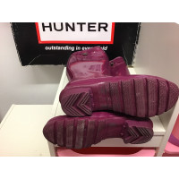 Hunter Boots in Violet