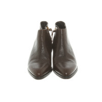 Closed Ankle boots Leather in Brown