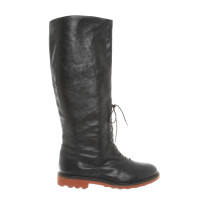 Robert Clergerie Boots Leather in Black