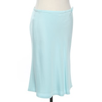 Rena Lange Skirt Silk in Turquoise