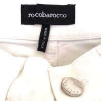 Rocco Barocco Jeans aus Baumwolle in Weiß