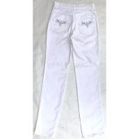 Rocco Barocco Jeans aus Baumwolle in Weiß