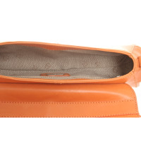 Aigner Handtasche aus Leder in Orange