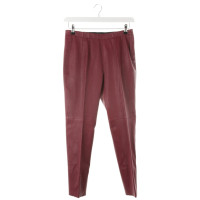 Dorothee Schumacher Trousers Leather in Bordeaux