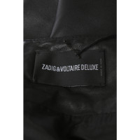 Zadig & Voltaire Jupe en Cuir en Noir
