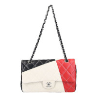 Chanel Timeless Classic Leer in Rood