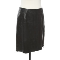 Strenesse Blue Skirt Leather in Black
