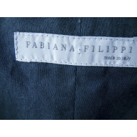 Fabiana Filippi Blazer aus Baumwolle in Blau