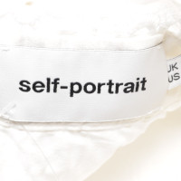 Self Portrait Robe en Crème