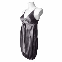 Stefanel Kleid aus Seide in Grau