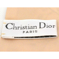 Christian Dior Sjaal Zijde in Beige