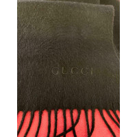 Gucci Schal/Tuch aus Kaschmir in Schwarz