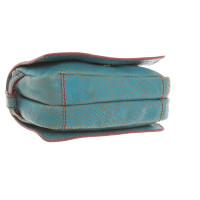 Liebeskind Berlin Shoulder bag Leather in Turquoise