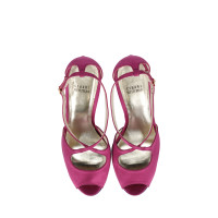 Stuart Weitzman Sandalen Zijde in Violet