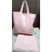 Chanel Shopper aus Baumwolle in Rosa / Pink