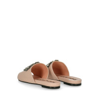Rochas Sandals Leather in Pink