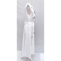Akris Punto Kleid aus Baumwolle in Weiß