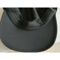 Prada Chapeau/Casquette en Coton en Noir