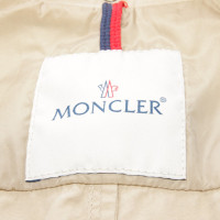 Moncler Jas/Mantel Katoen in Beige
