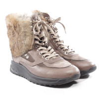 Bogner Bottes en Cuir en Marron