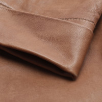 Odeeh Jacket/Coat Leather in Brown