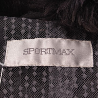Sportmax Jacke/Mantel in Braun