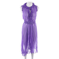 Balenciaga Kleid aus Seide in Violett